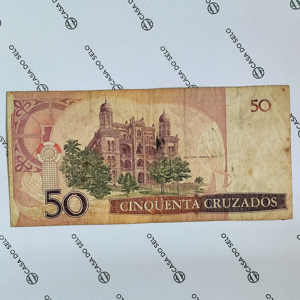 | Casa do Colecionador Brasil | 50 Cruzados | Ced-043