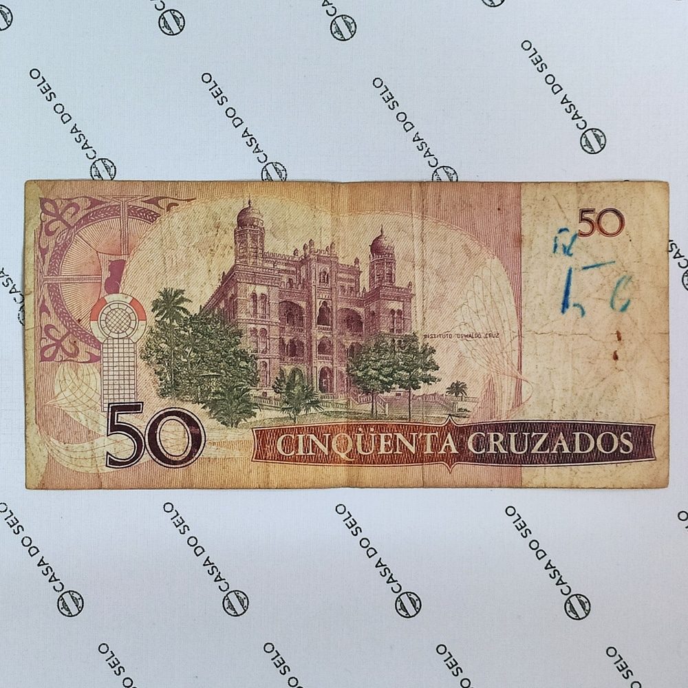| Casa do Colecionador Brasil | 50 Cruzados | Ced-046