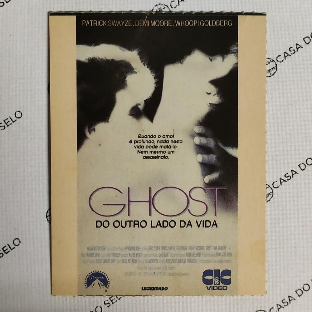 Ghost - Do Outro Lado da Vida | Cupom de Locadora - CUP-020