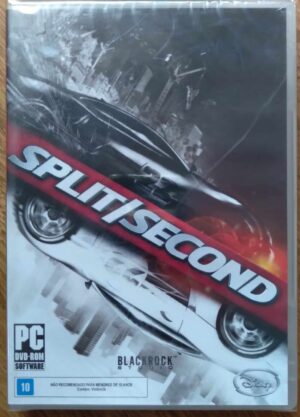 Jogo Computador PC dvd Split/Second. Quando ser veloz não basta.