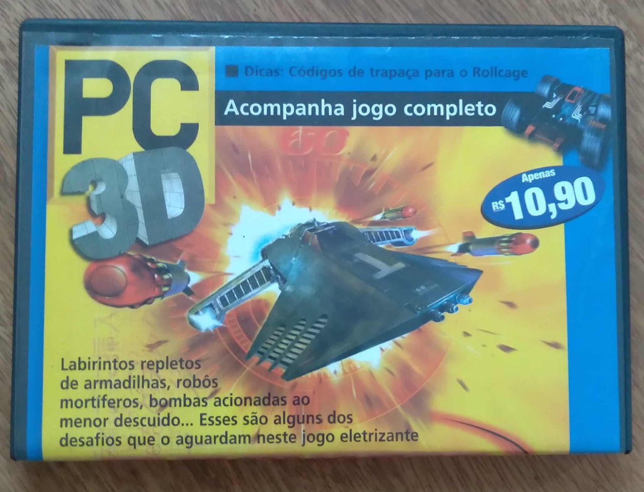 | Casa do Colecionador Jogo para Computador / Eliminator / Psygnosis Dice Multimídia.