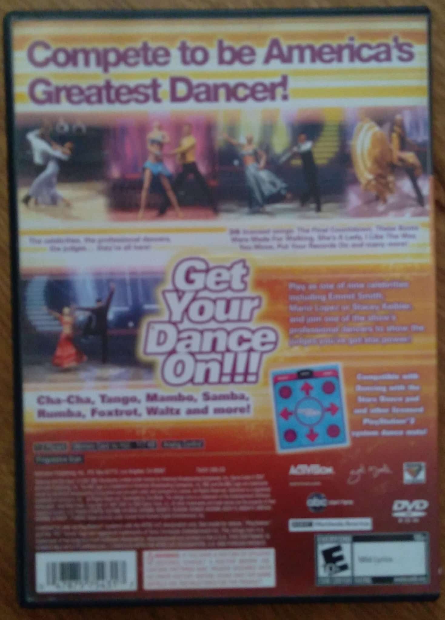 | Casa do Colecionador Jogo PS2 Dancing with the stars. Mídia física original.
