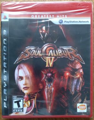 Jogo PS3 Greatest hits Soul Calibur IV. Original lacrado.