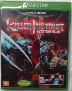 Jogo Xbox One em inglês Killer Instinct pacote combo breaker. Original lacrado.
