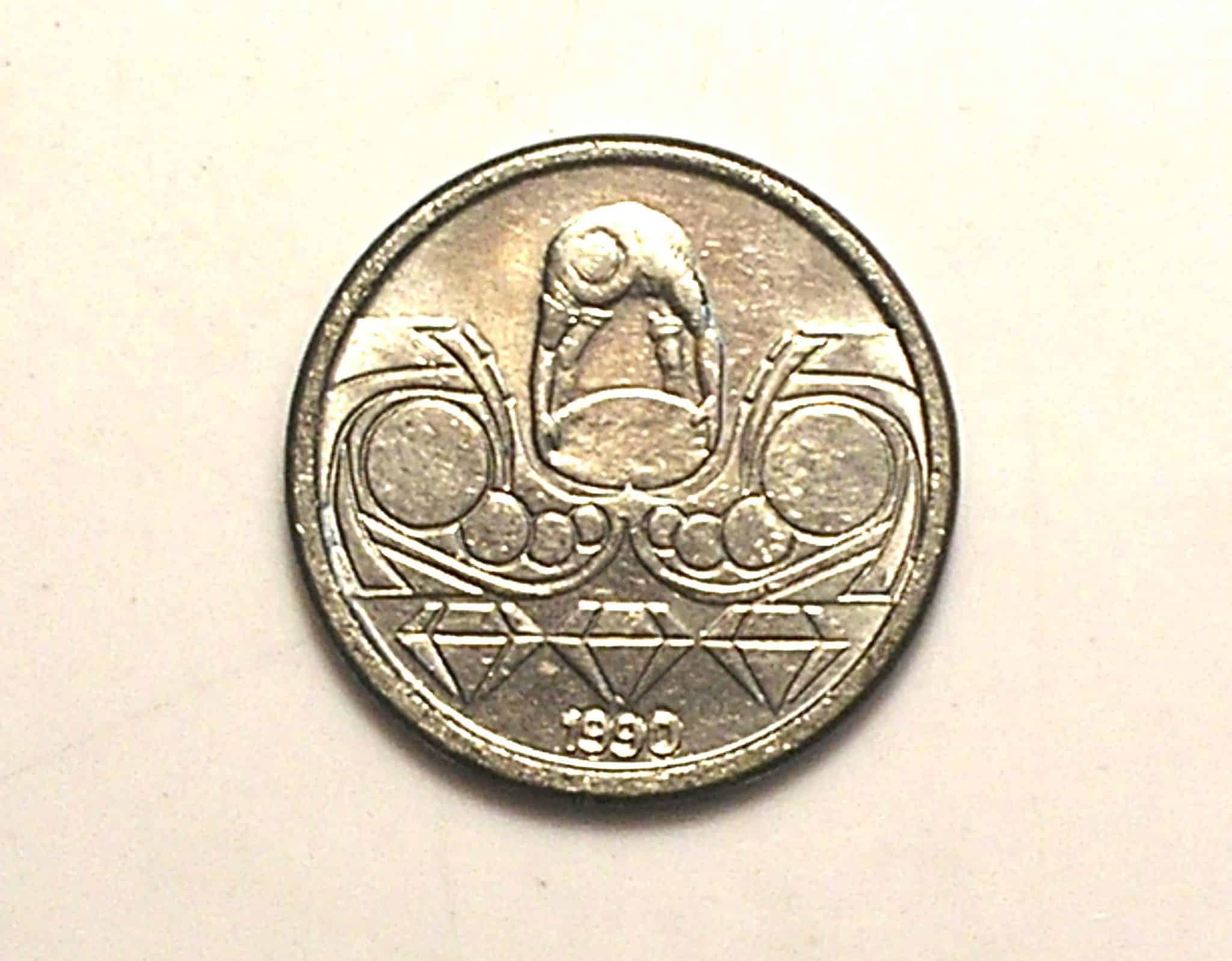 10 Centavo 1990 - Peça dificil - Flor de cunho