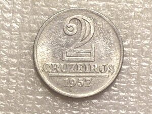 2 Cruzeiros - 1957 - Escassa / Soberba