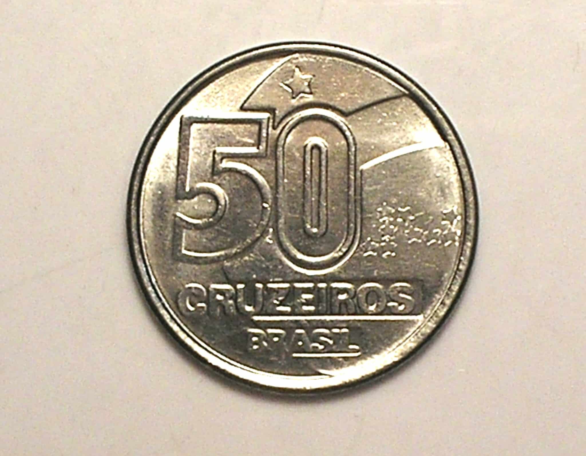 | Casa do Colecionador 50 Cruzeiros de 1992 - Bahiana - Flor de Cunho