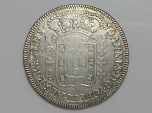 - 640 Réis - 1809-B - Bahia - Letra B Invertida / D. João Principe / Mbc