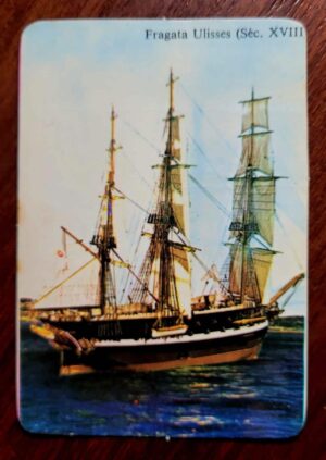 Calendário de Bolso (Tema Barcos, Navios e Caravelas) - Ano 1985