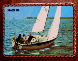 Calendário de Bolso (Tema Barcos, Navios e Caravelas) - Ano 1985