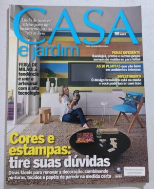 Casa e Jardim Nº 652 - Cores e Estampas: Tire Suas Dúvidas (Maio 2009)