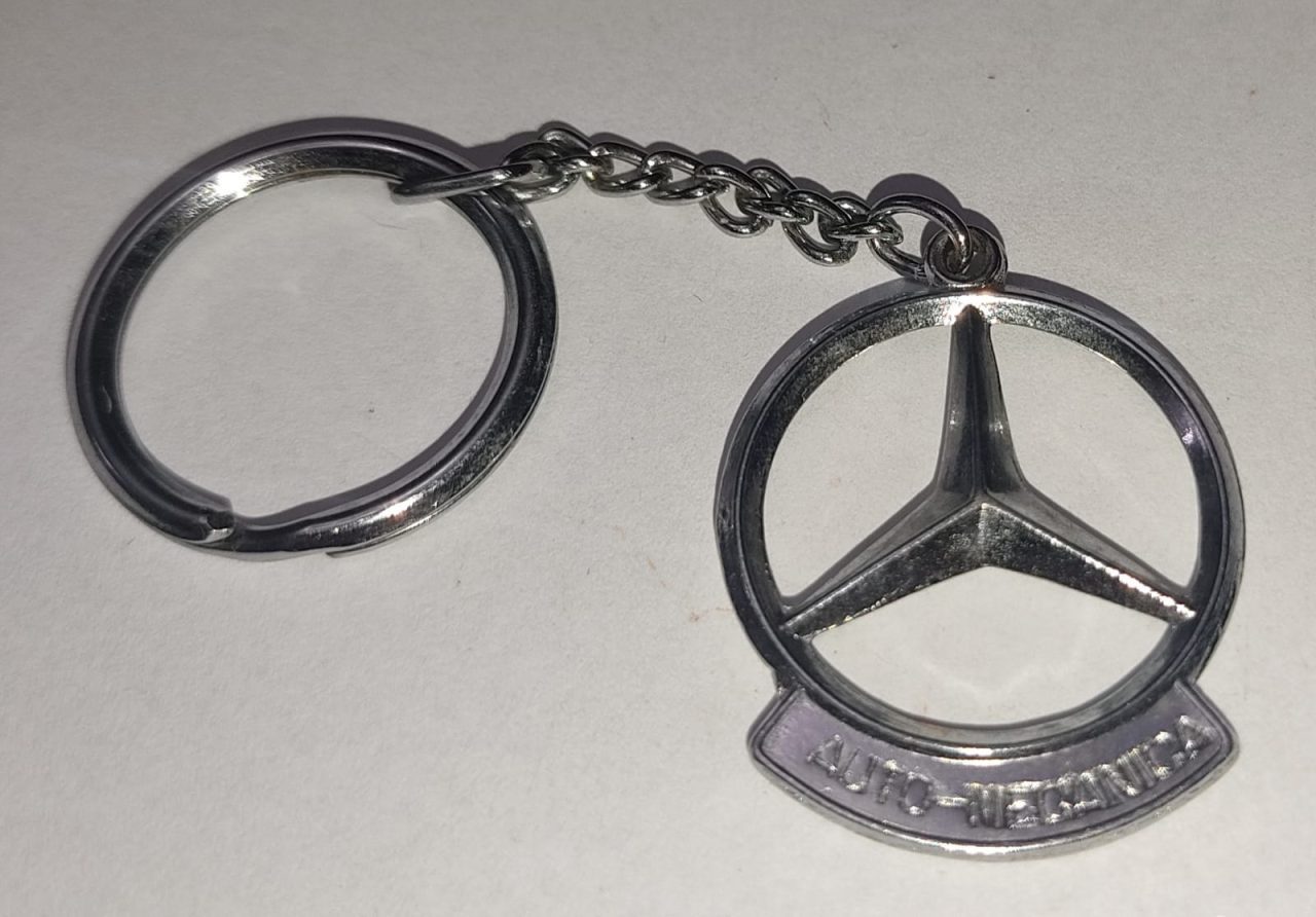 Chaveiro de Metal - Mercedes Auto-Mecânica