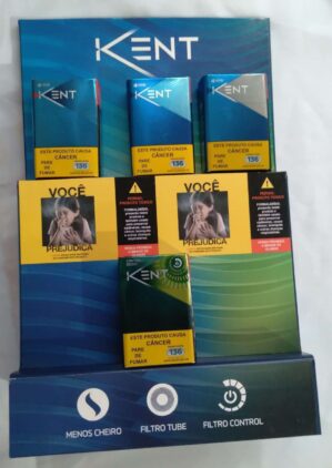 Expositor em plástico duro Cigarros Kent