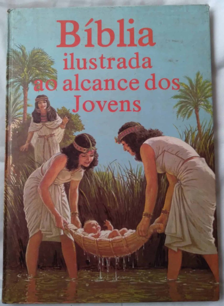 | Casa do Colecionador Livro Bíblia ilustrada ao alcance dos Jovens vol 1. Ed Rideel.