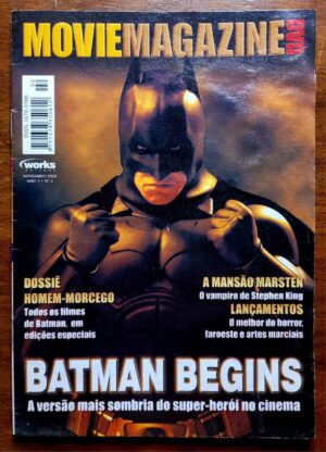 Movie Magazine DVD Nº 2 - Batman Begins - Novembro 2005 (Revista) [JMC]
