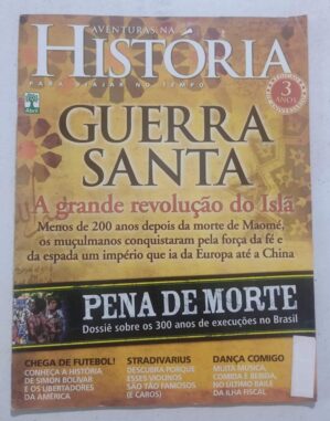 Aventuras na História Nº 36 – Guerra Santa (Editora Abril) Agosto 2006 (Revista)