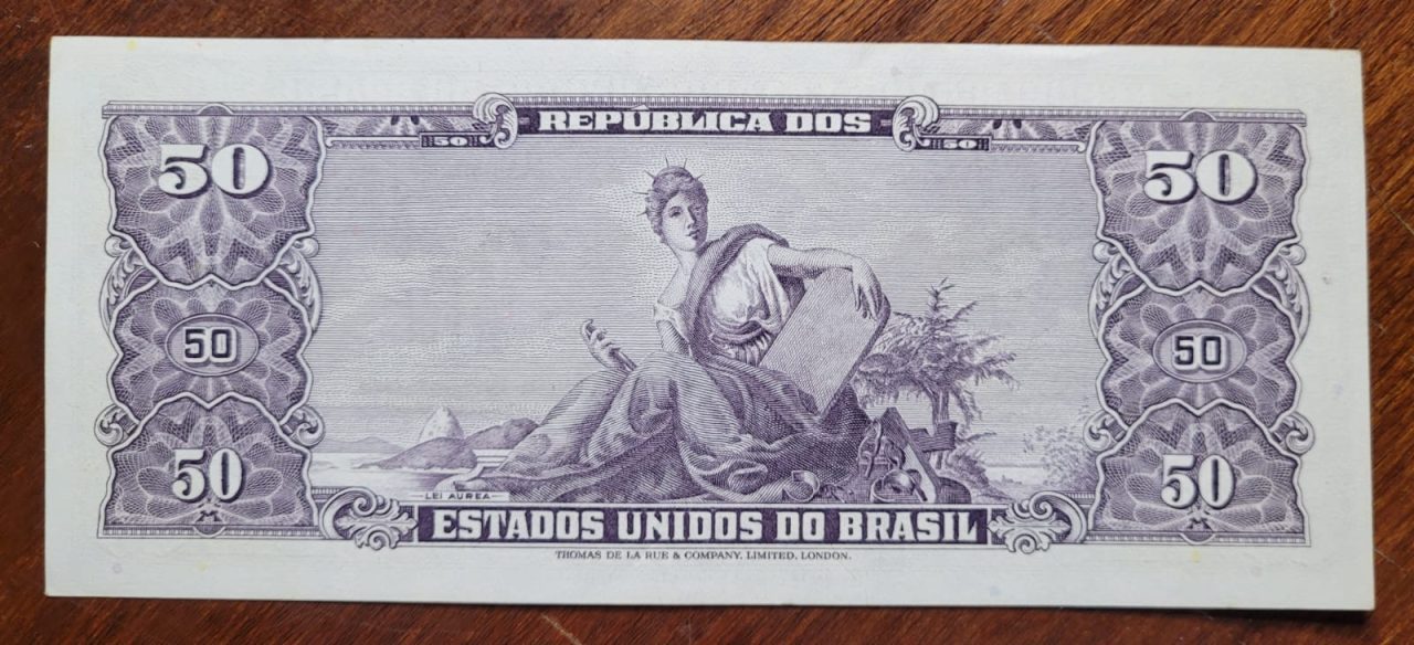 | Casa do Colecionador Cédula C115 - 5 Centavos de Cruzeiro Novo (Sob) Série 1087 - Ano 1966