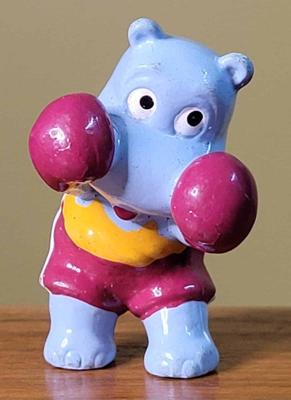 | Casa do Colecionador Coleção Happy Hippo - Hipopótamos (Kinder Ovo) Rocky Boxe - 1991