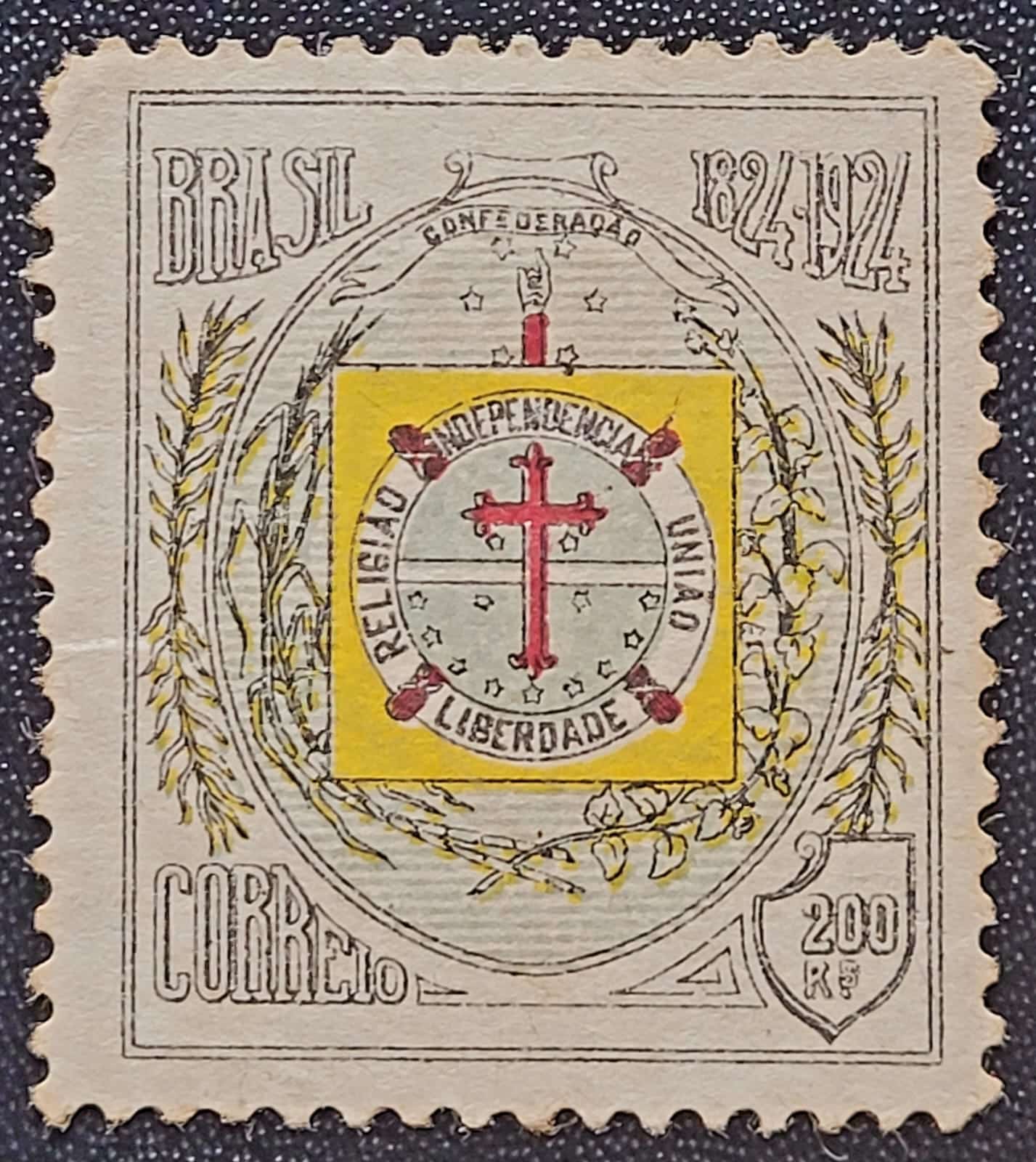 | Casa do Colecionador Comemorativos - RHM C0018 (Novo) Centenário da Confederação do Equador - 02/07/1924 (Selos do Brasil)