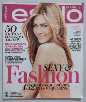 Estilo de Vida Nº 115 – Jennifer Aniston – Sexy & Fashion (Editora Abril) Abril 2012 (Revista)