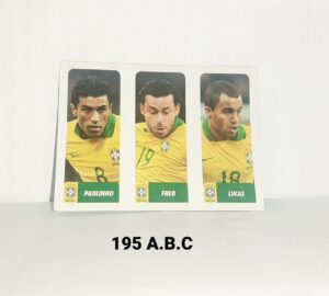 Figurinha Brasil de todas as copas