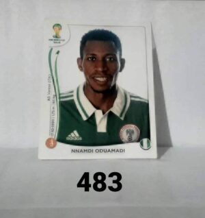 Figurinha copa do mundo 2014