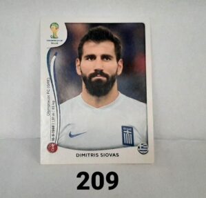 Figurinha copa do mundo 2014