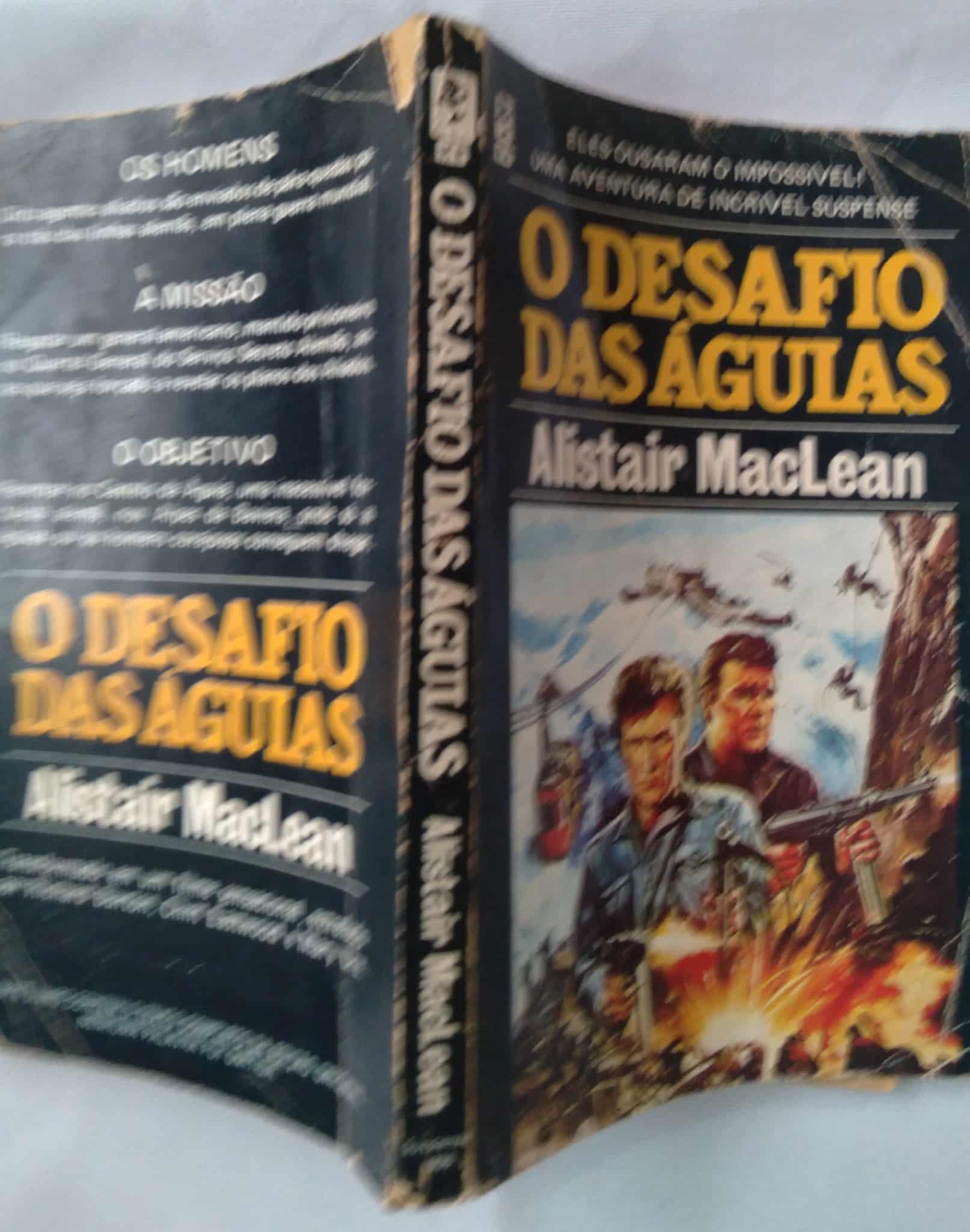 | Casa do Colecionador Lq17. Bolsilivro Edibolso O desafio das aguias. Alistair MacLean.