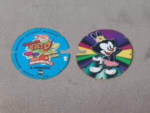 Mega tazos arma e voa animaniacs N 114