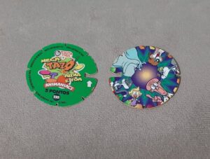 Mega tazos arma e voa animaniacs N 125