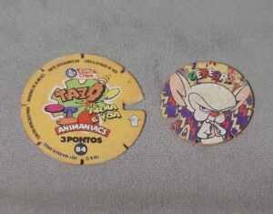 Mega tazos arma e voa animaniacs N 84
