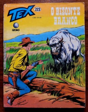 Tex Nº 223 - O Bisonte Branco (Editora Globo) - 1988