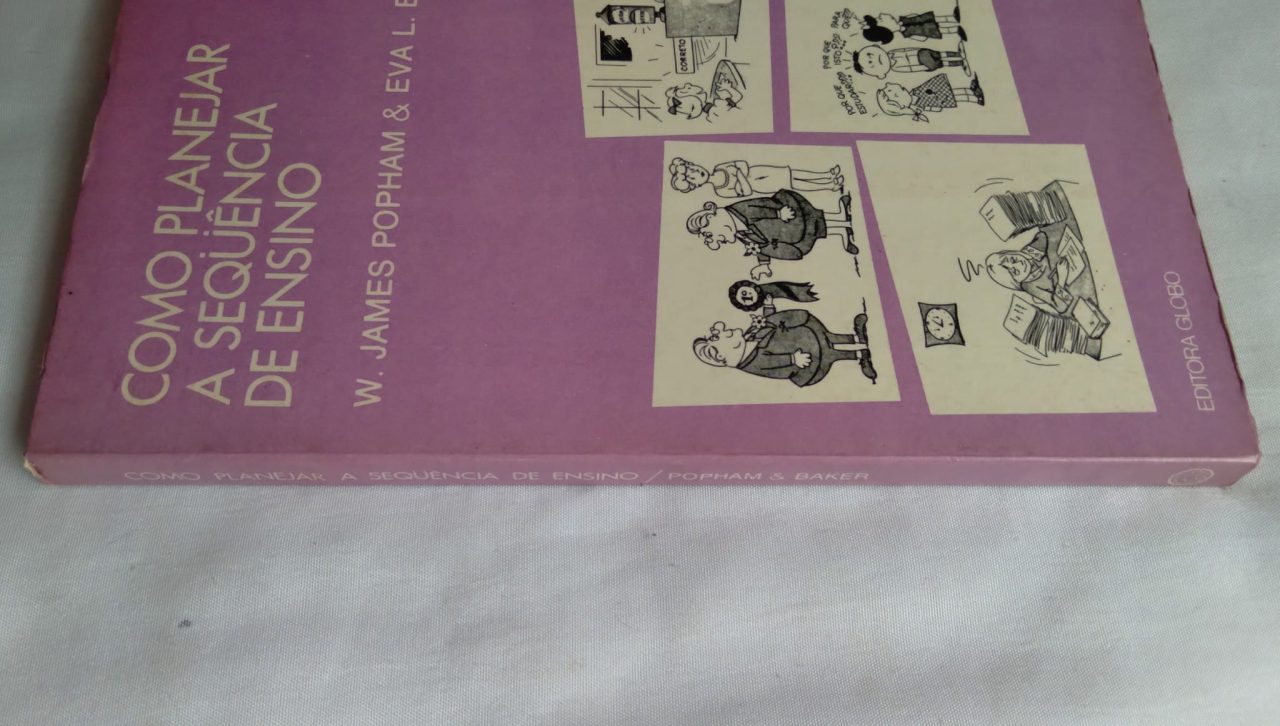 | Casa do Colecionador 2R1Q Livro Como planejar a sequência de ensino. W James Popham. Globo