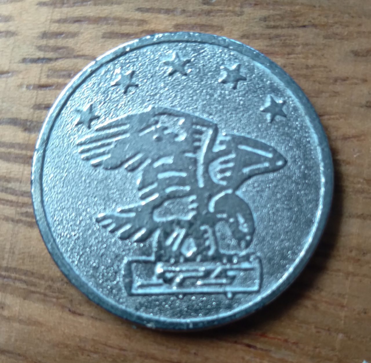 | Casa do Colecionador 5ab. ficha Token SPS For Amusement only.