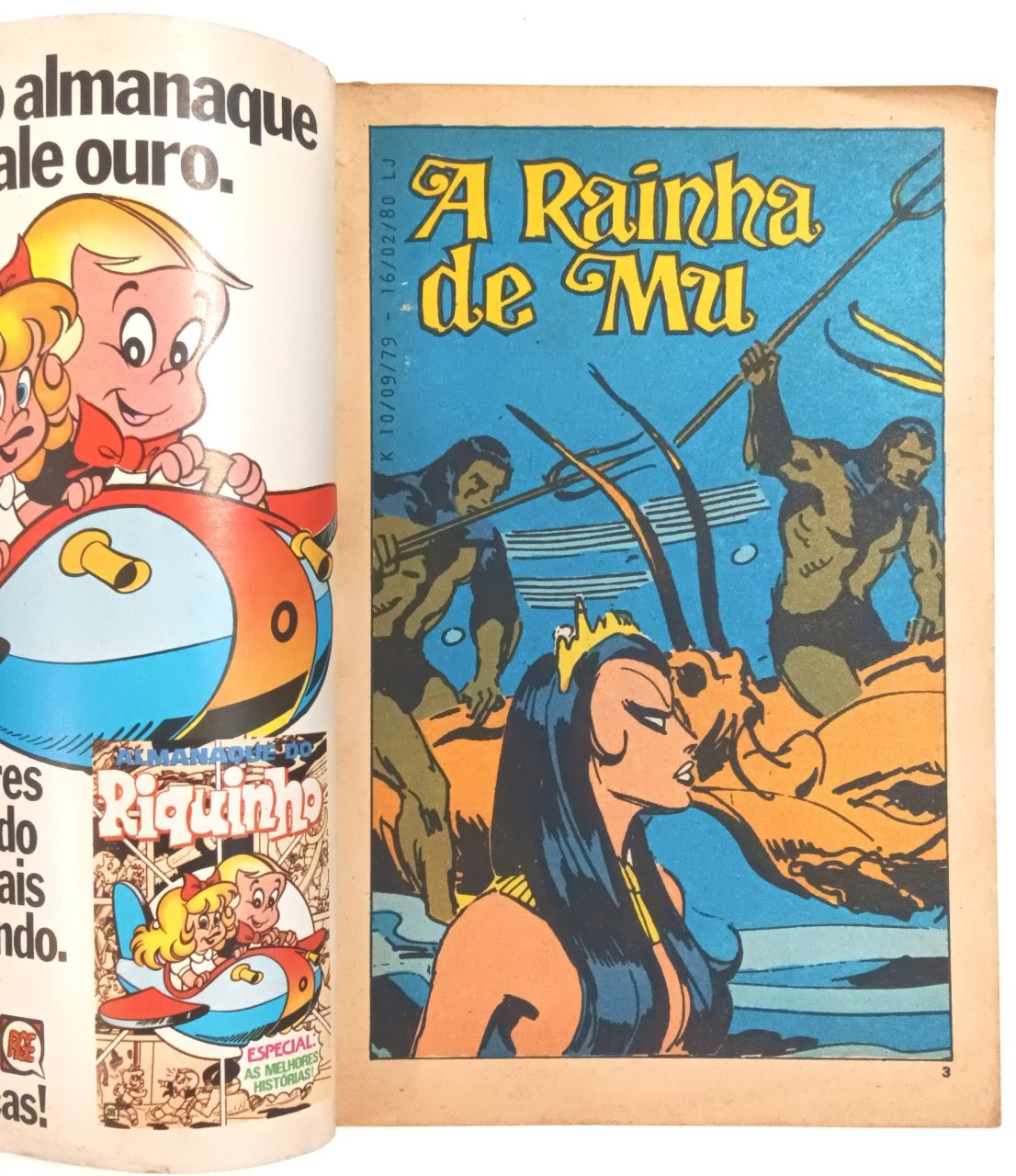 | Casa do Colecionador Almanaque do Mandrake nº 4, formatinho, RGE 1980. HQ/Gibi