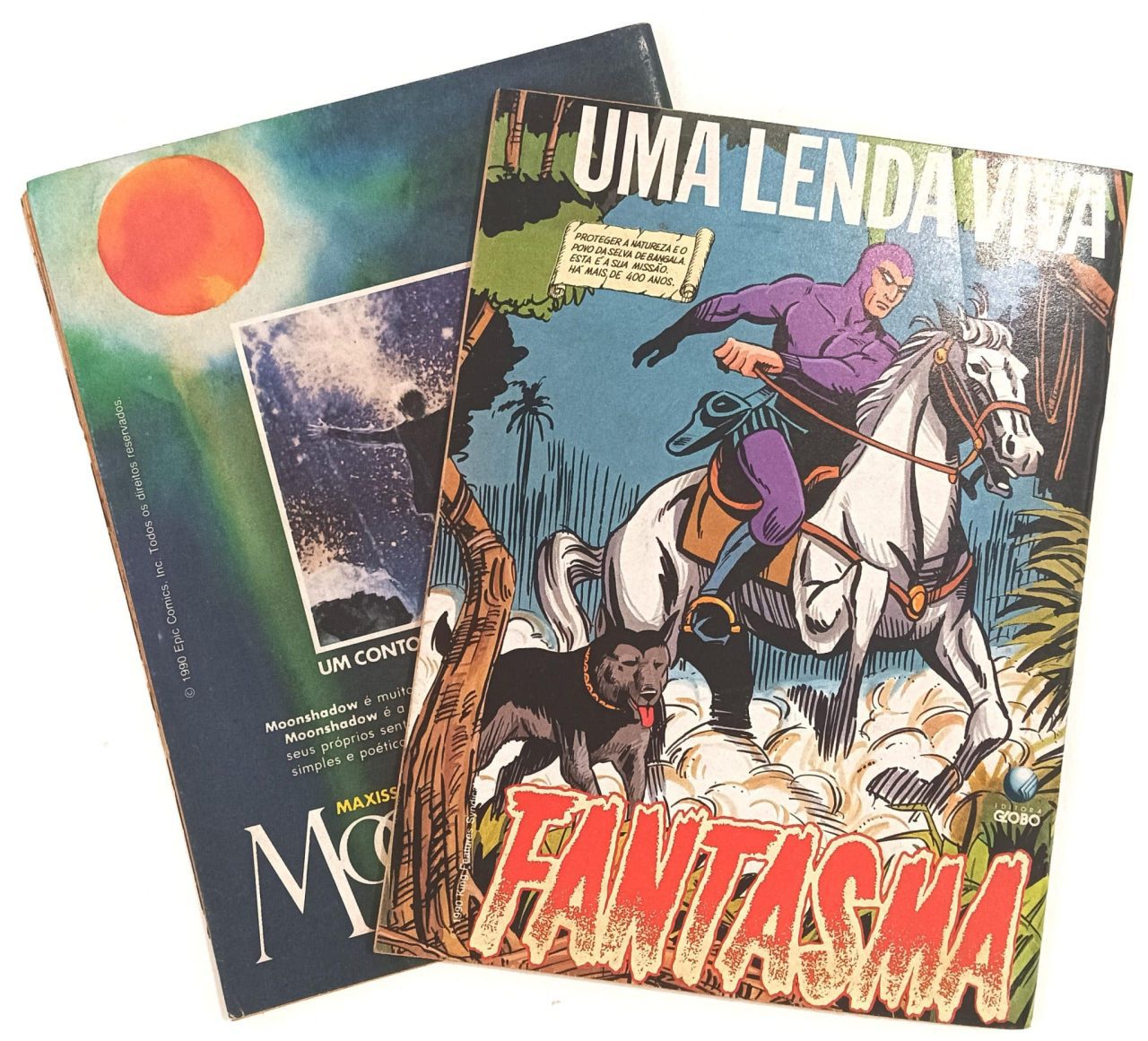 | Casa do Colecionador Bella & Bronco nº4 e 5, Globo-1990. HQ/Gibi
