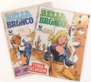 Bella & Bronco nº4 e 5, Globo-1990. HQ/Gibi