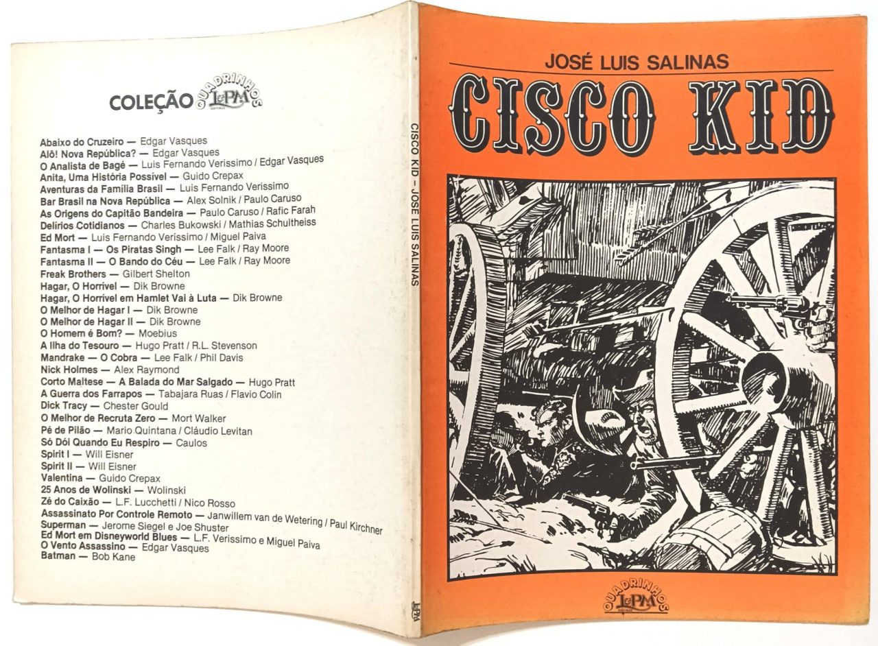 | Casa do Colecionador Cisco Kid, L&PM -1987. HQ/Gibi/Álbum de Luxo