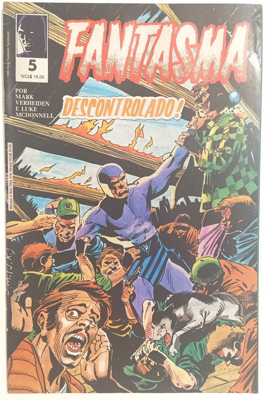 | Casa do Colecionador Fantasma - coleção completa- Globo 1989/1990. HQ/Gibi