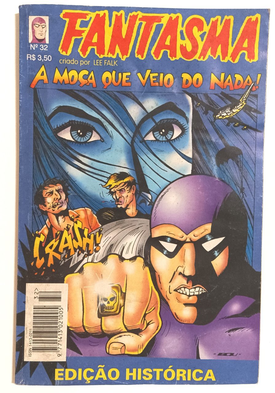 | Casa do Colecionador Fantasma Edição Histórica #24,25,26,32 (formatinho) Saber 1996/97. HQ/Gibi
