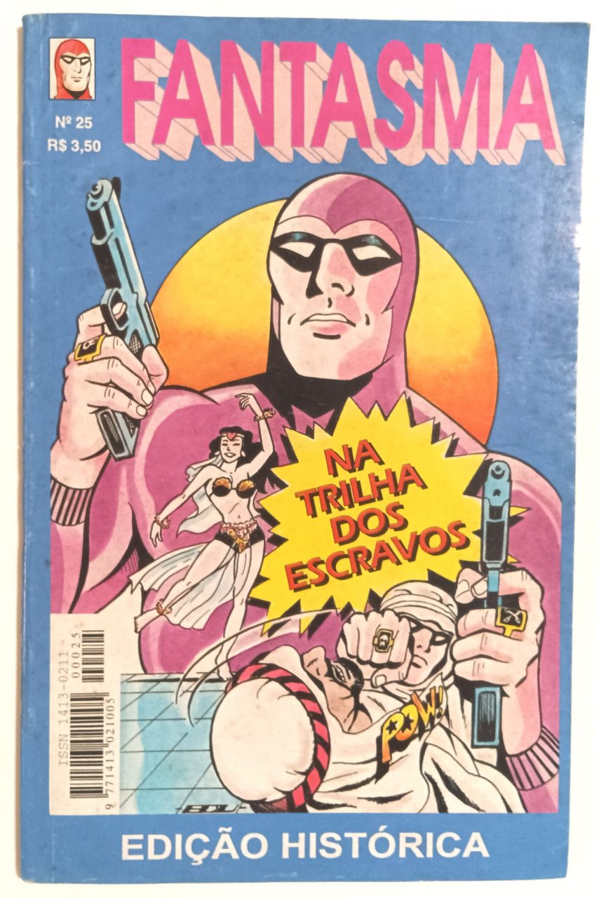 | Casa do Colecionador Fantasma Edição Histórica #24,25,26,32 (formatinho) Saber 1996/97. HQ/Gibi