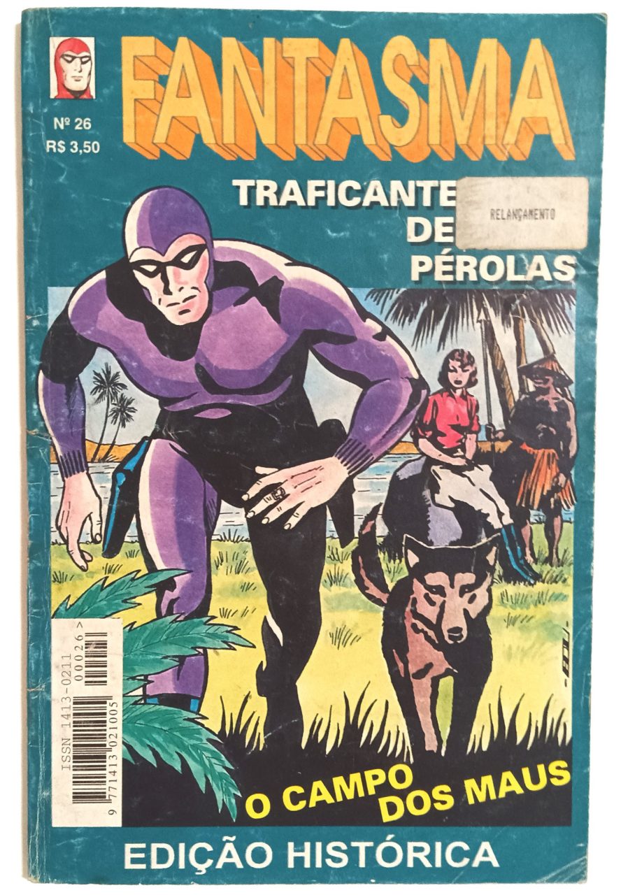 | Casa do Colecionador Fantasma Edição Histórica #24,25,26,32 (formatinho) Saber 1996/97. HQ/Gibi
