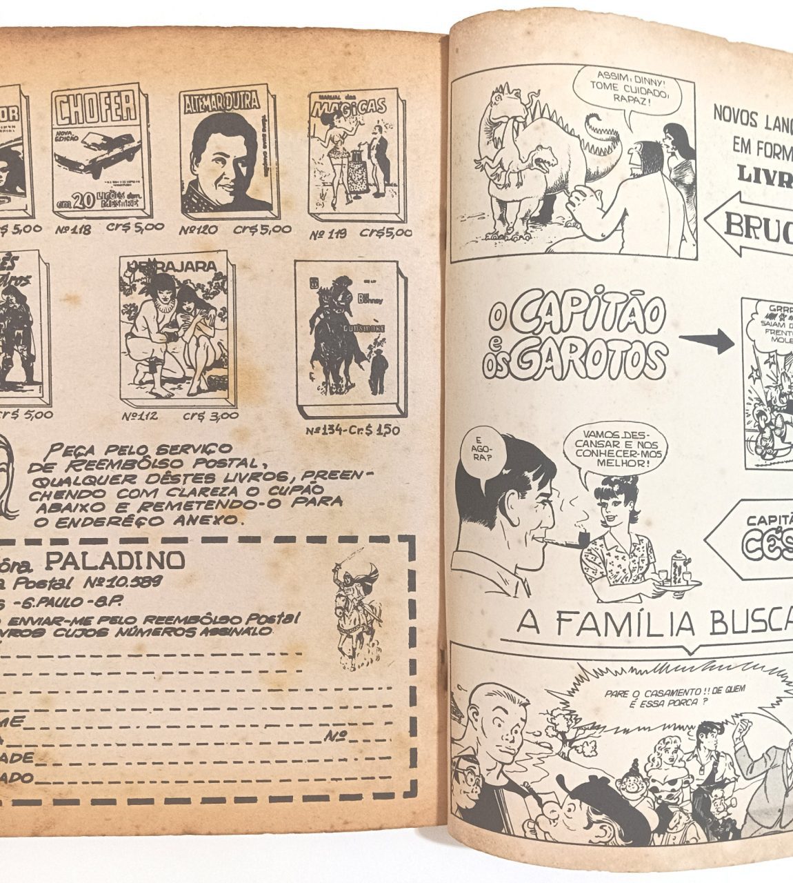 | Casa do Colecionador Flash Gordon nº 3, Paladino/1971. HQ/Gibi