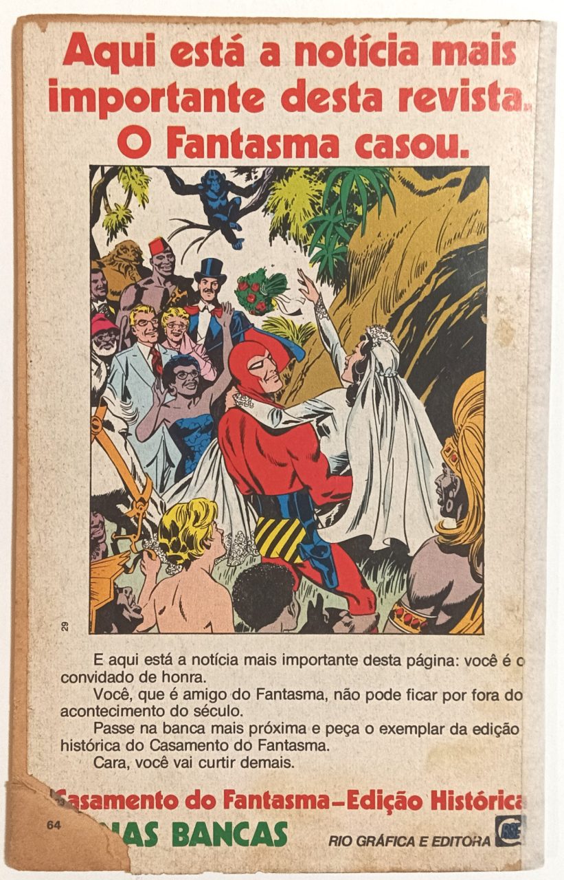 | Casa do Colecionador Flash Gordon nº 32 segunda série, formatinho, RGE 1978. HQ/Gibi