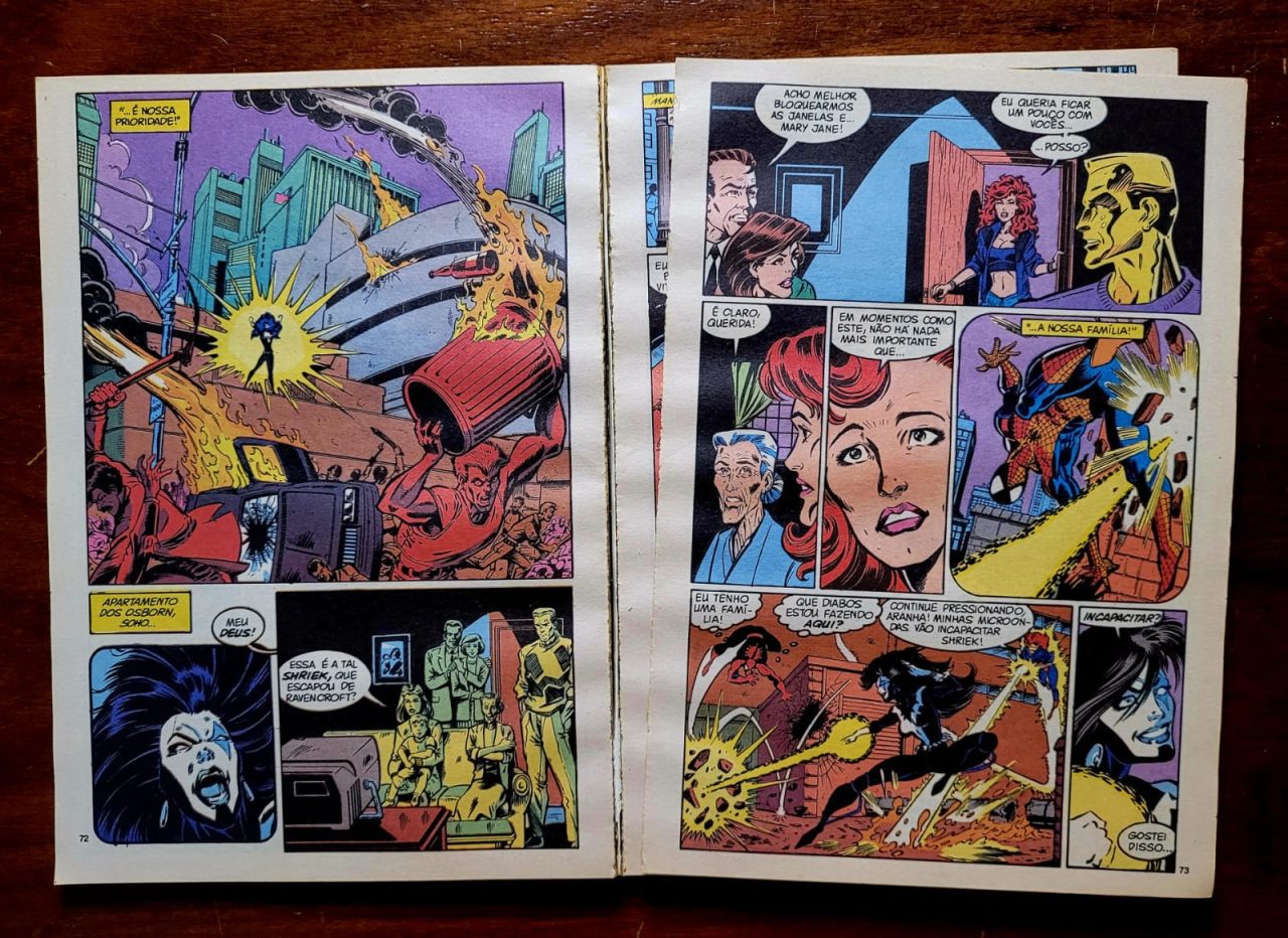 | Casa do Colecionador Homem Aranha - Carnificina Total - Mini Série em duas Edições - Setembro e Outubro de 1996 (HQ/Gibi)