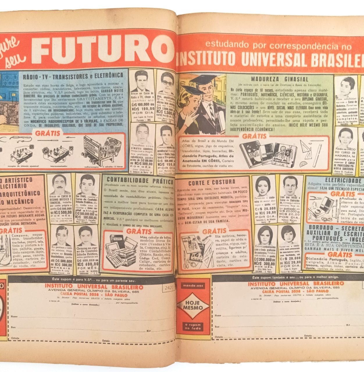 | Casa do Colecionador Mandrake #141 RGE 1968. HQ/Gibi