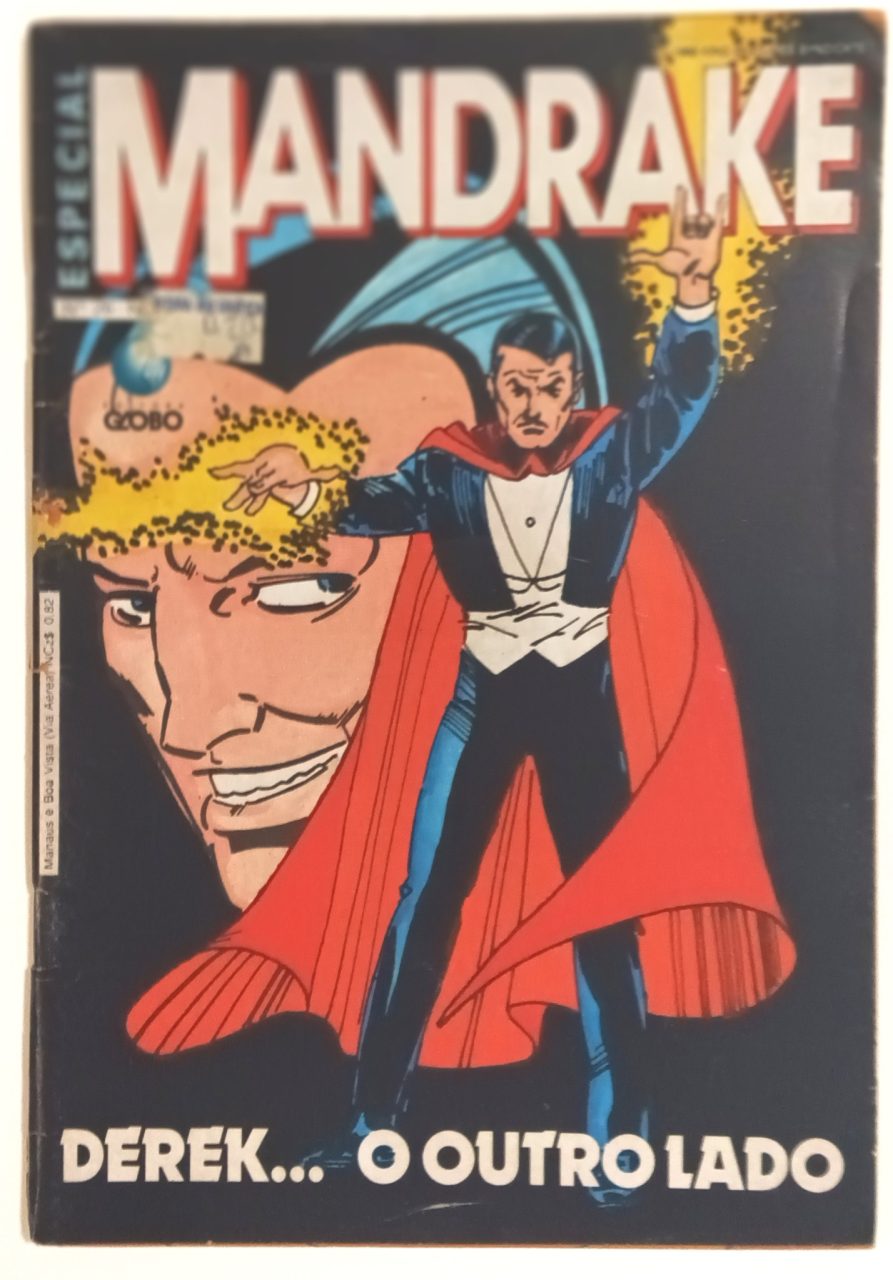 | Casa do Colecionador Mandrake Especial #3,4,7,8 e 26, formatinho, RGE 1987/ 89. HQ/Gibi