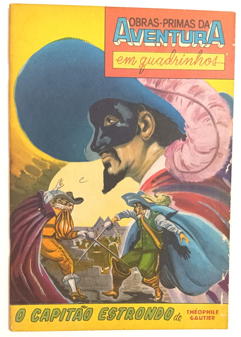 | Casa do Colecionador O Capitão Estrondo, Obras-Primas da Aventura #1 Ebal 1983 /HQ/Gibi/Clássicos