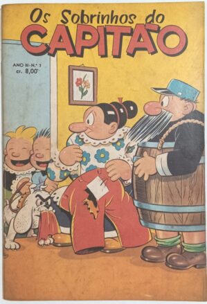 Os Sobrinhos do Capitão Ano III # 7 Editora Novo Mundo, Setembro de 1958 Gibi/HQ