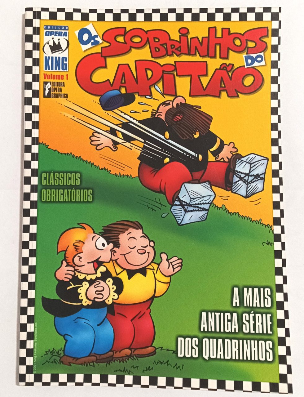 | Casa do Colecionador Os Sobrinhos do Capitão. Coleção Opera King Vol 1- 2001 Ed. Opera Graphica, HQ